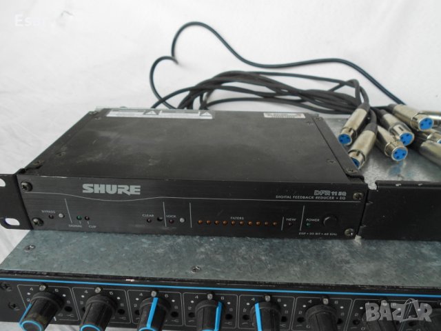 Автоматичен микрофонен Mixer Shure SCM-810E и дигитален еквалайзер Shure DFR11EQ, снимка 4 - Други - 25298362
