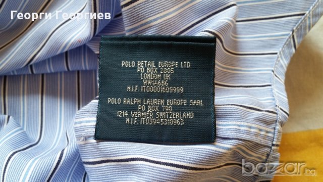Риза за момче Ralph Lauren/ Ралф Лаурен,  100% оригинал, снимка 7 - Детски ризи - 21284243