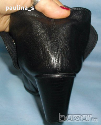 Сезонни Уникални боти "Fiorenza" от естествена кожа / Италия, снимка 6 - Дамски боти - 16165129