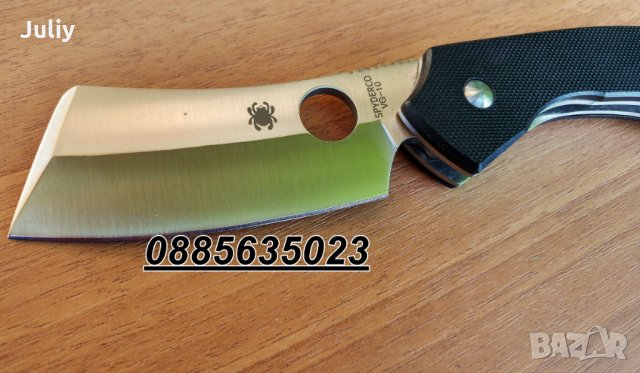 Сгъваем нож Spyderco Roc Cleaver-C177GP/ Knives Cleaver , снимка 5 - Ножове - 25037034