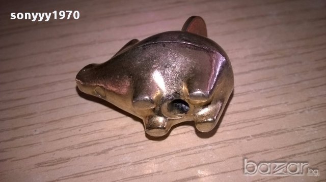 Мини ретро колекция-прасе-мед/месинг-3.5х3.5х2см-внос швеицария, снимка 17 - Антикварни и старинни предмети - 17348954