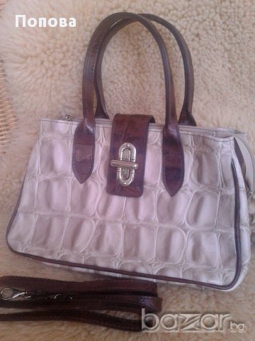 Маркова чанта  естествена кожа  италианска, снимка 8 - Чанти - 14780230