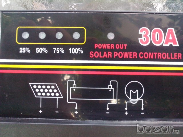 Контролер за фотоволтаичен панел 12V/30А, снимка 8 - Други инструменти - 7857298