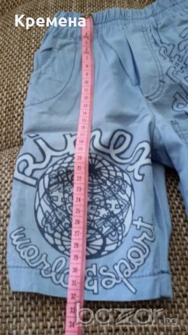летни панталонки 7/8 за момченце - 2броя за 9лв, снимка 3 - Панталони и долнища за бебе - 18327095