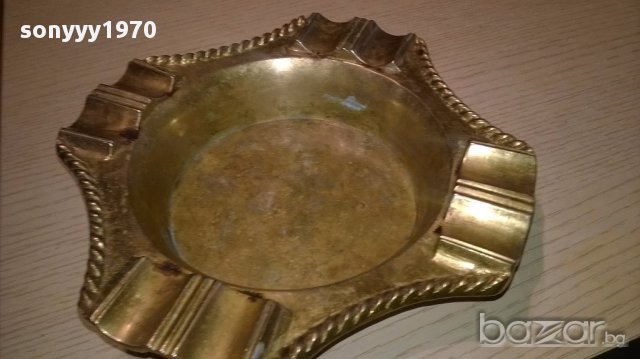 поръчан-Голям и масивен пураджииски пепелник-20/20/5см, снимка 8 - Антикварни и старинни предмети - 16318516