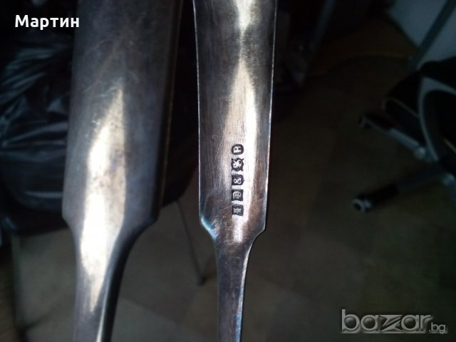 Сребърна масивна  - Щипка за лед   -  1бр. ( 777917) , снимка 2 - Прибори за хранене, готвене и сервиране - 18306443