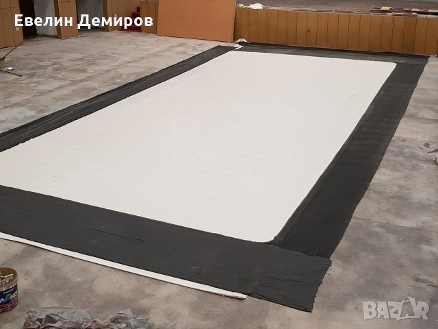Прожекционен екран за киносалон-68 кв.м. 