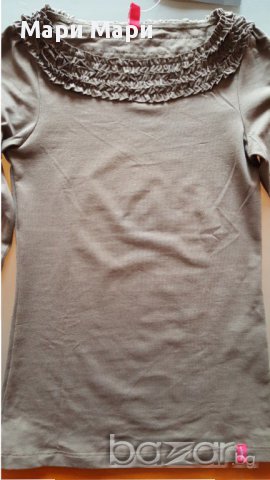 Дамска блуза с интересно деколте, снимка 6 - Блузи с дълъг ръкав и пуловери - 16285962