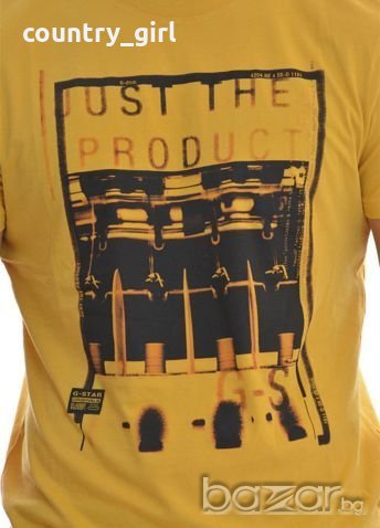 G-star - страхотна мъжка тениска, снимка 2 - Тениски - 21325112