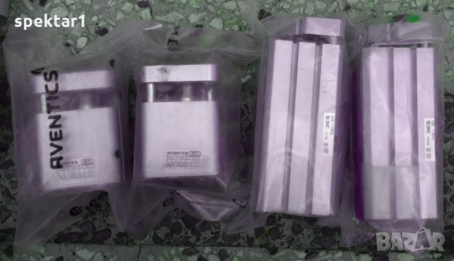 маркови къси пнематични цилиндри пневматичен цилиндър двоен, снимка 1