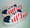 SCHUH маркови кецове Дизайн американско знаме, снимка 3