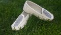 Бели кожени обувки с дантела, снимка 1 - Детски сандали и чехли - 18298109