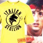 ХИТ МОДЕЛ! Мъжки FITNESS тениски ITALIAN STALLION ROCKY! Бъди различен, поръчай С Твоя идея!