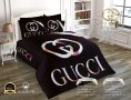 Луксозен Спален Комплект Gucci код 58, снимка 1 - Спално бельо - 23999727