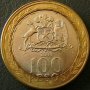 100 песо 2008, Чили