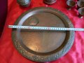 Много Стар Турски Меден Бакърен Сервиз , снимка 7