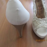модерни сандали - обувки в бяло внос от Англия за 20лв., снимка 5 - Сандали - 15292566