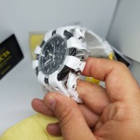 Invicta Bolt Carbon - White / Инвикта Болт Карбон - Бял / чисто нов мъжки часовник / 100% оригинален, снимка 8 - Мъжки - 22466114