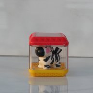  Fisher Price зебра интерактивна играчка за най-малките куб кубче цветна и забавна Фишер Прайс