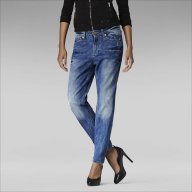 Нови дамски дънки таперед фасон G Star 3301 Tapered Jeans, оригинал, снимка 1 - Дънки - 12523626