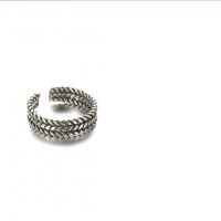 Сребърен пръстен Цип, снимка 1 - Пръстени - 19831958