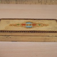 Кутия дървена / пенал / пирографирана, снимка 3 - Други ценни предмети - 18694644