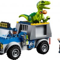 НОВО ЛЕГО 10757 Джуниърс - Спасителен камион за раптор LEGO 10757 Juniors Raptor Rescue Truck, снимка 3 - Образователни игри - 24309578