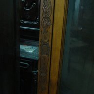 старинна витрина от орех, снимка 5 - Дивани и мека мебел - 11489212