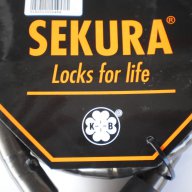 Продавам колела внос от Германия заключващо устройство,катинар за велосипед SEKURA Locks for life , снимка 5 - Аксесоари за велосипеди - 16866959