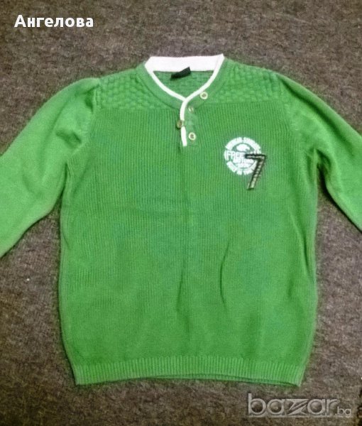 зелено пуловерче, снимка 1