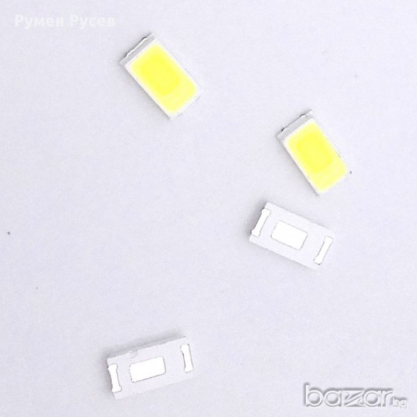 Led smd светодиоди 5730 студено бяло за лед лампи и подсветки на тв, снимка 1