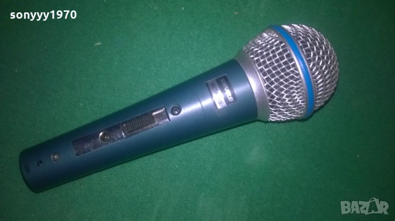 SHURE BETA 58S-жичен микрофон-внос швеицария, снимка 1
