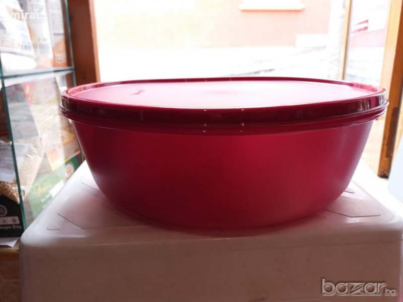 Купа за съхранение, втасване и подквасване на хранителни продукти Tupperware-3л.32,00лв., снимка 1