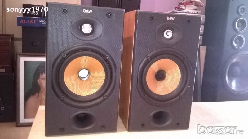 b&w dm 601 s2-made in england-2х100w/8ohm-внос англия, снимка 1
