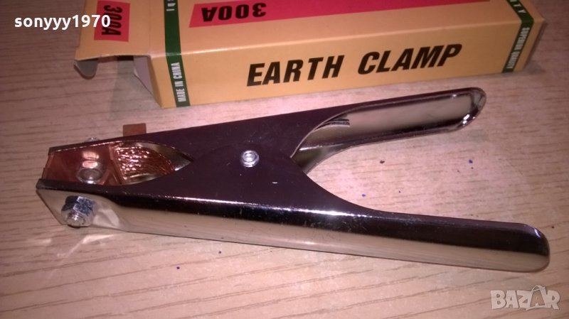 маса-щипка инокс за електрожен, снимка 1