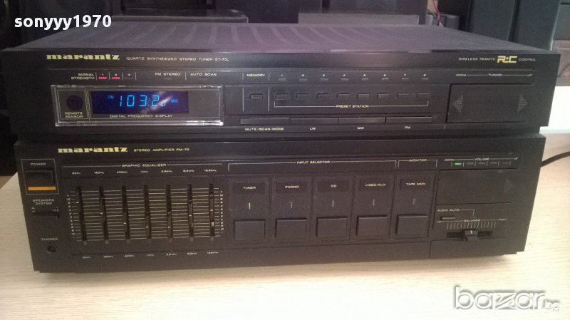 🛑marantz ta-70l-stereo receiver-made in japan-внос швеицария, снимка 1