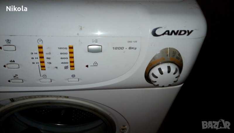 Пералня Candy CМ2 - 126 на 1200 оборота за части!, снимка 1