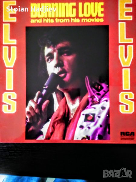 ELVIS PRESLEY-Burning love,LP, снимка 1