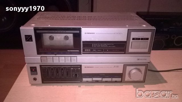Pioneer-made in japan-усилвател-внос швеицария, снимка 3 - Ресийвъри, усилватели, смесителни пултове - 13807373