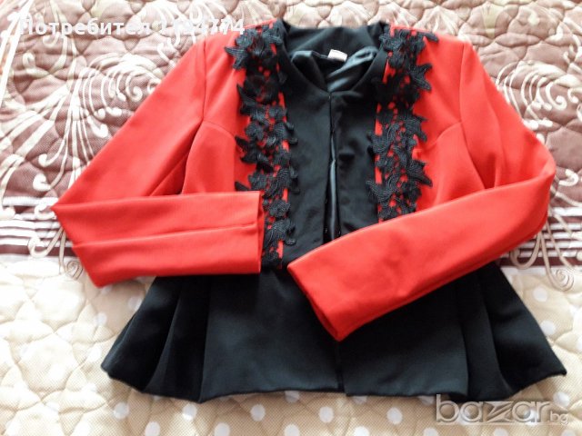 Спортно-елегантно дамско сако, снимка 2 - Сака - 21099489