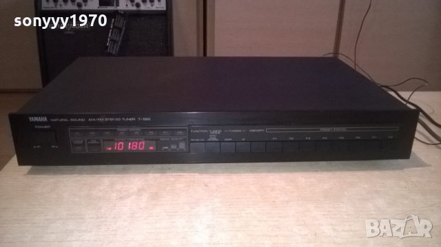 yamaha t-520 stereo tuner-made in japan-swiss, снимка 2 - Ресийвъри, усилватели, смесителни пултове - 24318453