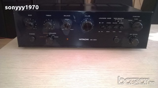 hitachi ha-300-stereo amplifier-japan-внос швеицария, снимка 6 - Ресийвъри, усилватели, смесителни пултове - 12762948