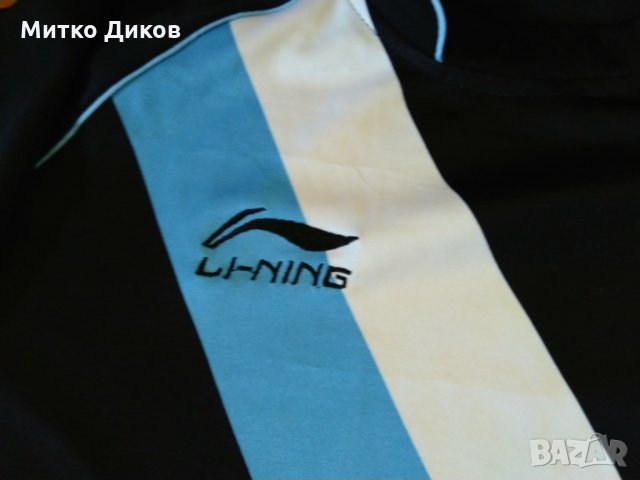 малага тениска Ли-нинг 2012г размер М, снимка 7 - Футбол - 24941941