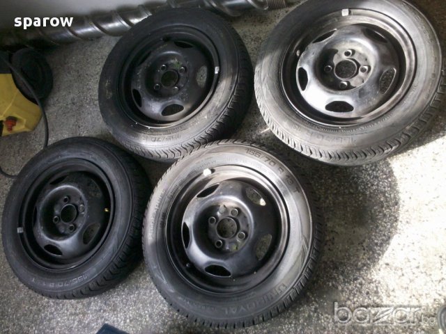 Гуми и джанти Uniroyal 155/70R13' за Vw