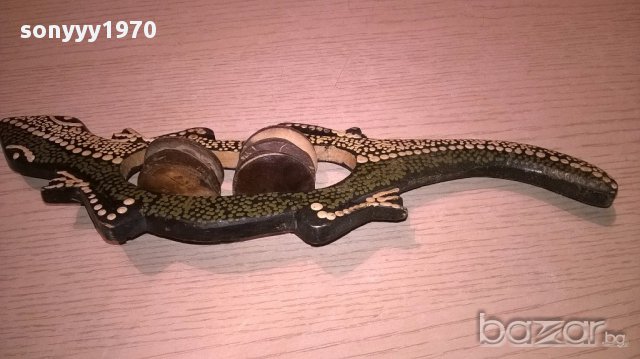 Ретро музикален инструмент-31/9см-внос швеицария, снимка 8 - Антикварни и старинни предмети - 16519664