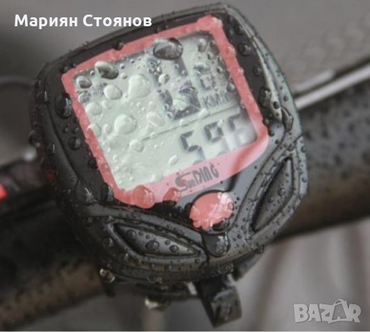 Километраж скоростомер за колело велосипед водоустойчив велокомпютър LCD десплей odometer, снимка 1 - Части за велосипеди - 24576427