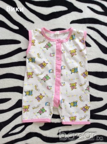 бодита с къс ръкав 0-3месеца, снимка 9 - Бодита за бебе - 19728543