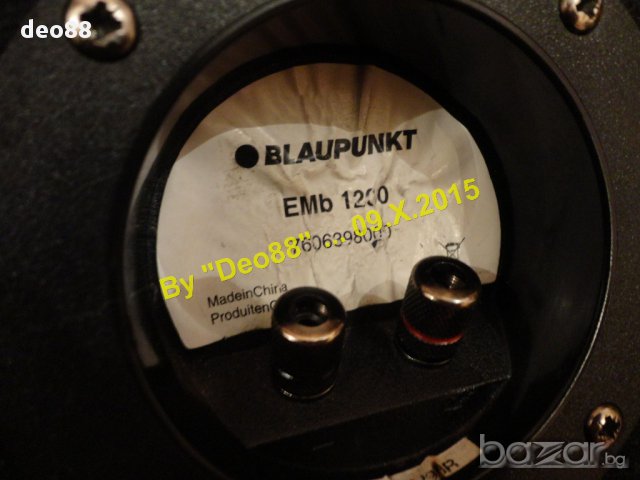 Баскаса BlaupunkT EMb 1200, снимка 3 - Тонколони - 12175603