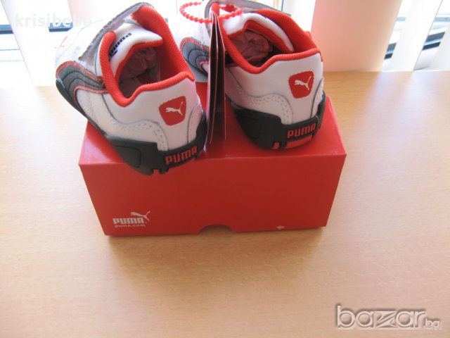 21 4.5К Puma Маратонки естествена кожа с еко елементи, снимка 2 - Детски маратонки - 14875190