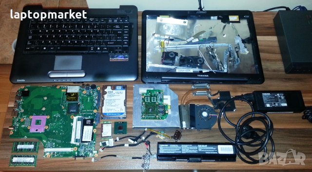 Toshiba Satellite A300-22Z на части